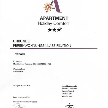 Apartamento Caya Bijou Im Herzen Von Zermatt