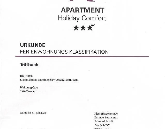 Apartmán Caya Bijou Im Herzen Von Zermatt